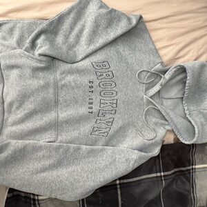 SHEIN Light Gray Hoodie